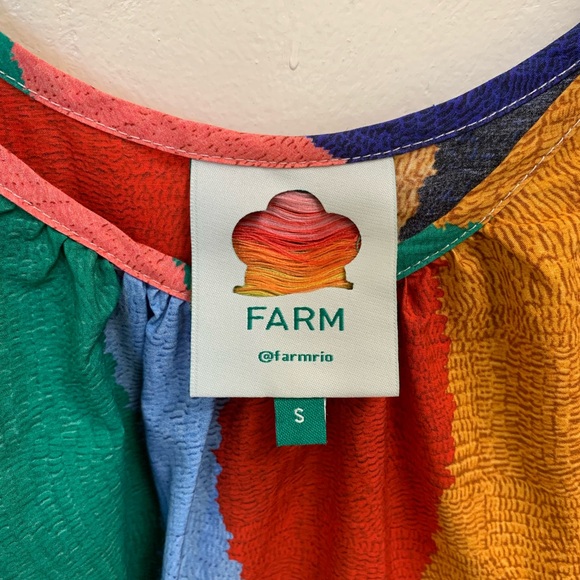 FARM RIO Super Fun Daisy Organic Cotton Mini Dress - Picture 15 of 15